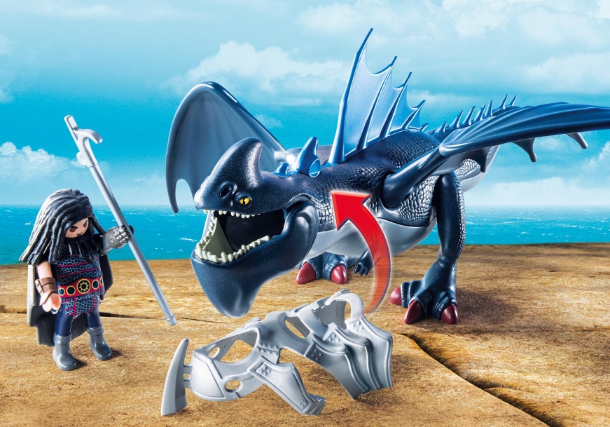 vlees leg uit Vuil Nieuw! Playmobil Dragons - Tem je eigen vuurdraak met Hikkie