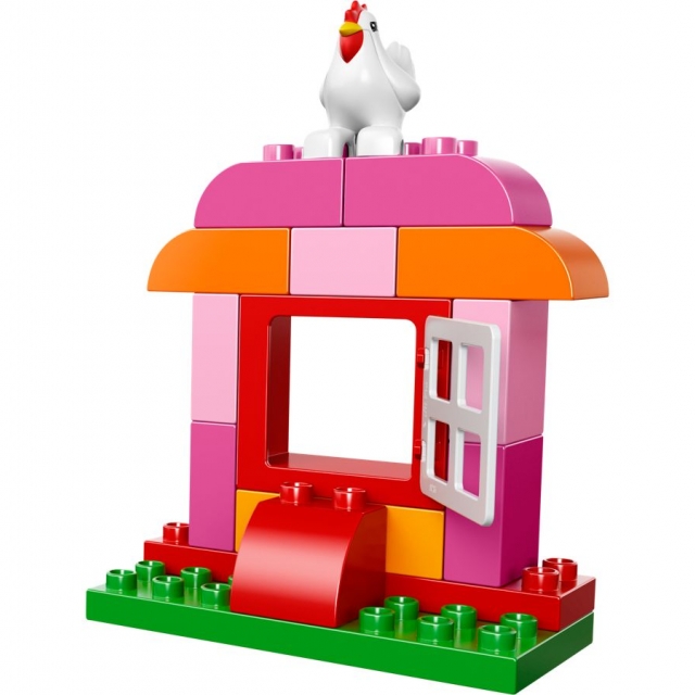dubbel verhaal tint Lego Duplo 10571 alles-in-één roze doos