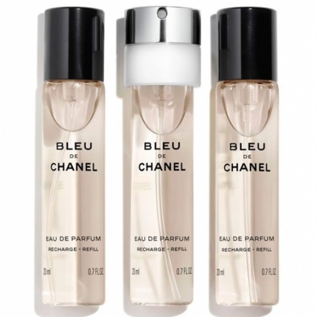 consensus Luchtvaart collegegeld Chanel Bleu de Chanel 3x20ml Eau de parfum reisverstuiver navulling Heren  kopen?